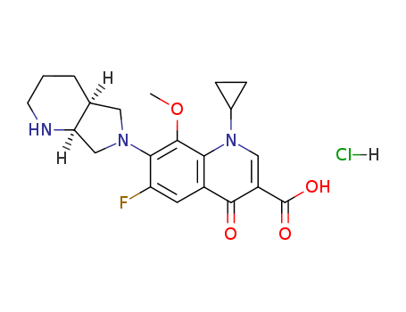 Moxifloxacin hydrochloride/186826-86-8