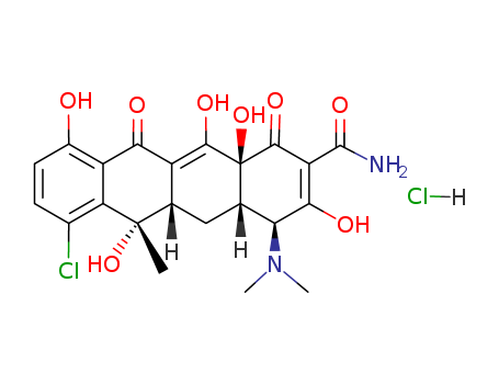 Chlortetracycline hydrochloride/64-72-2