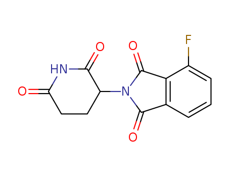 2-(2,6-dioxopiperidin-3-yl)-4-fluoroisoindoline-1,3-dione