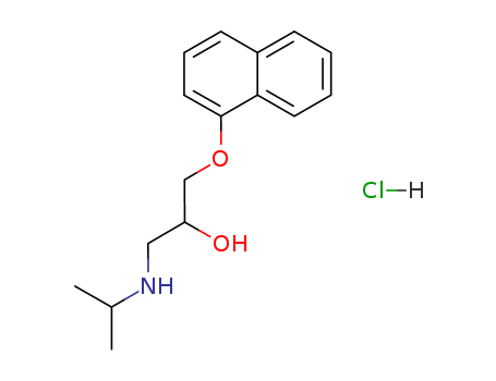 Propranolol hydrochloride/318-98-9