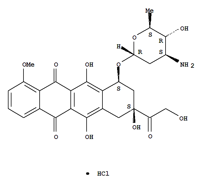 Epirubicin hydrochloride/56390-09-1