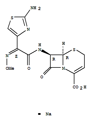 Ceftizoxime sodium/68401-82-1