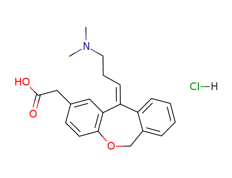 (Z)-11-[3-(二甲基氨基)亚丙基]-6,11-二氢二苯并[b,e]氧杂卓-2-乙酸盐酸盐