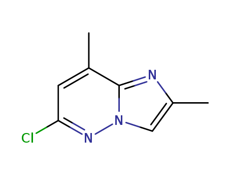 6-chloro-2,8-dimethyl-Imidazo[1,2-b]pyridazine/17412-23-6