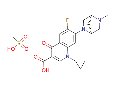 Danofloxacin mesylate/119478-55-6