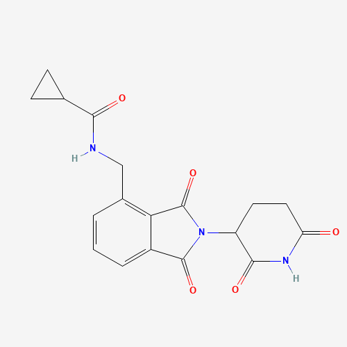 N-[2-(2,6-dioxo-3-piperidinyl)-2,3-dihydro-1,3-dioxo-1H-isoindol-4-yl]-