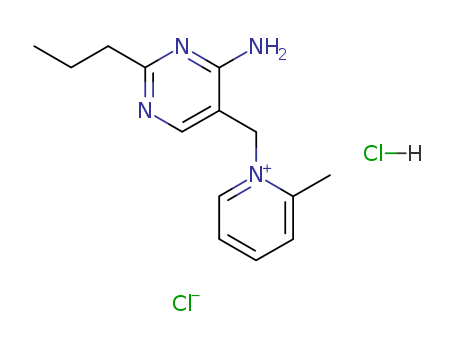 1-([4-Amino-2-propyl-5-pyrimidinyl]methyl)-2-methylpyridinium chloride/137-88-2