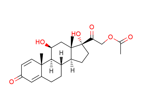 Prednisolone-21-acetate/52-21-1