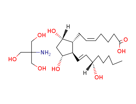 Prostaglandin F2a tris salt